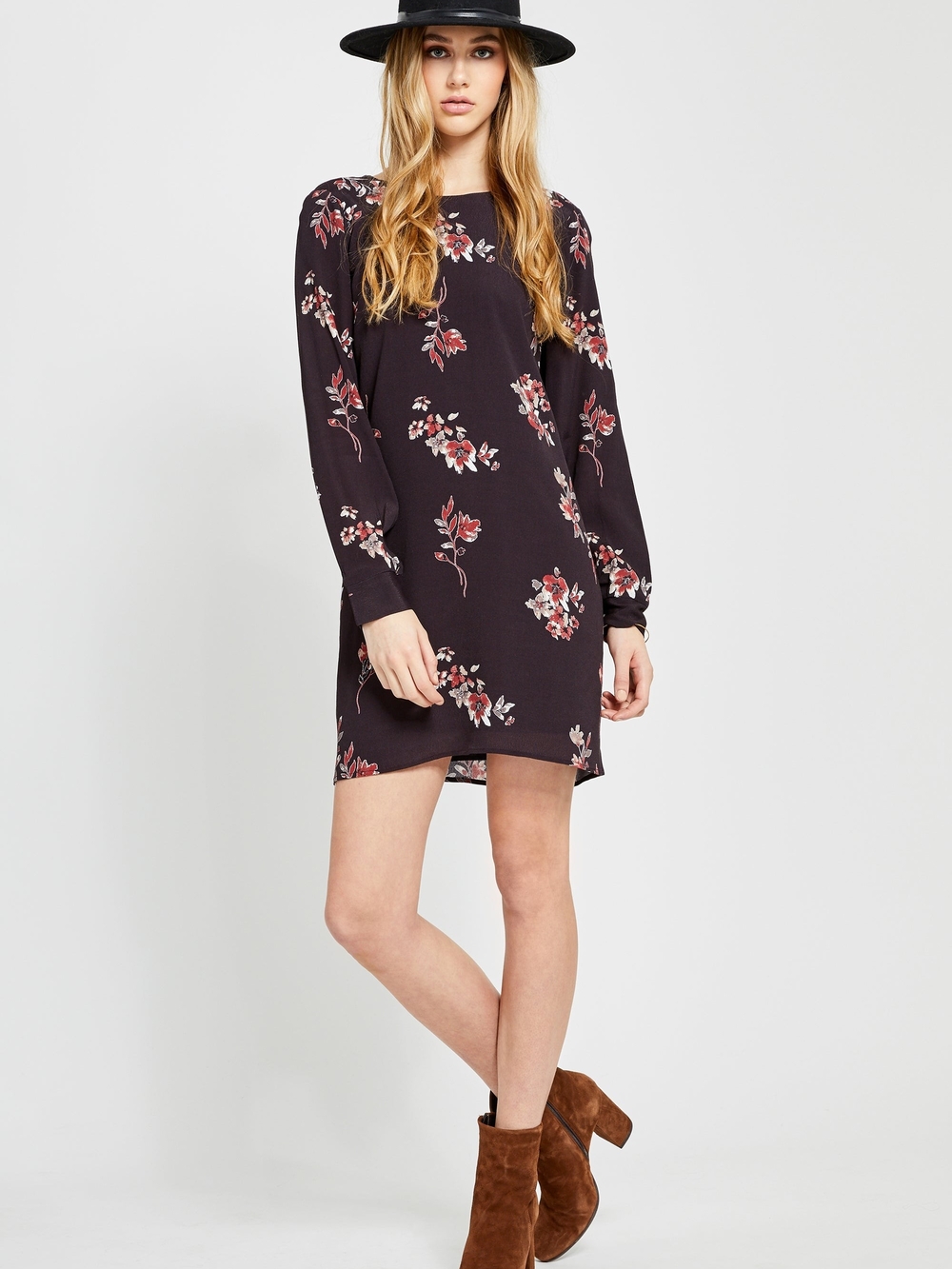 Gentle Fawn Floral Shift Dress